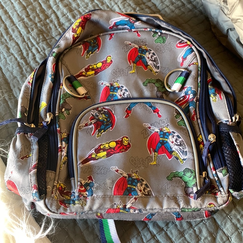 Marvel Pottery Barn Backpack small. Good used condition